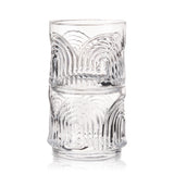 Deco Beau Crystal Lowball Tumblers, Set of 2