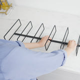 Align Wall-Mounted 9-Bottle Wine Rack