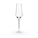 Raye Crystal Angled Champagne Flutes, Set of 2