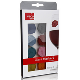 Vacu Vin Classic Grape Glass Markers, Set of 8