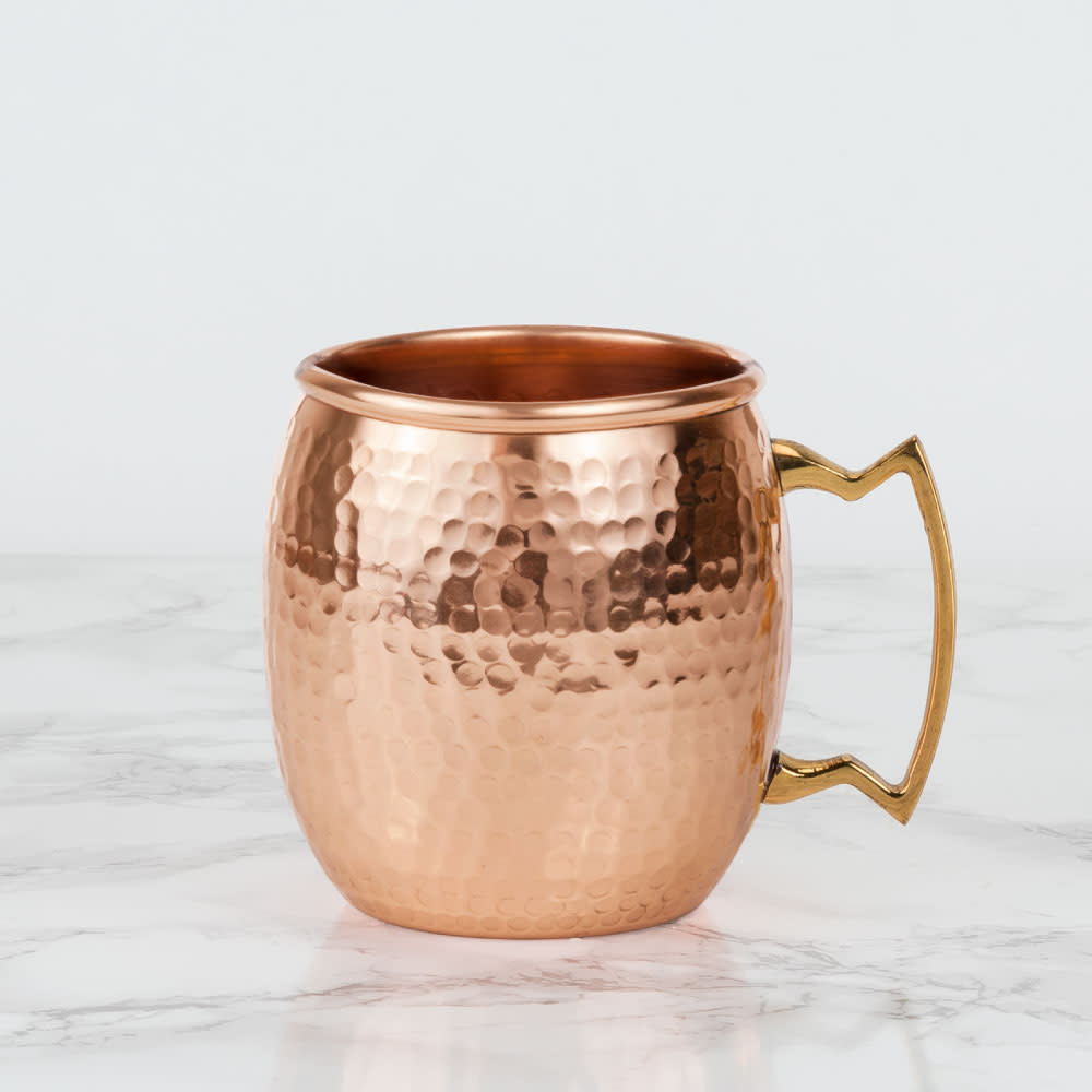 Hammered Moscow Mule Mug in Copper