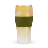 Beer FREEZE Cooling Cup in Olive, Set of 2