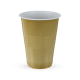 Party 16 oz Plastic Cups in Gold, Set of 24