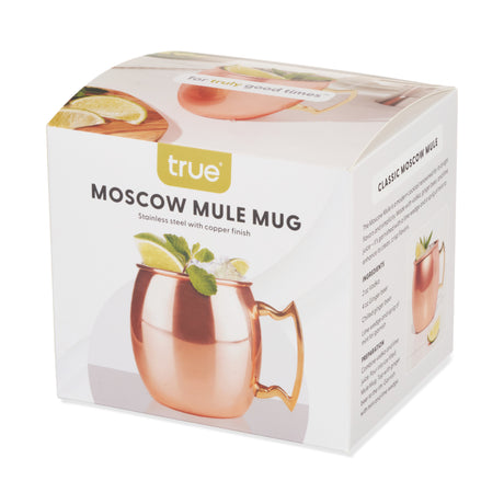 Moscow Mule 16 oz Copper Plated Mug with Zinc Alloy Handle