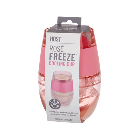 Wine FREEZE Cooling Cup in Rosé, CDU 12ct