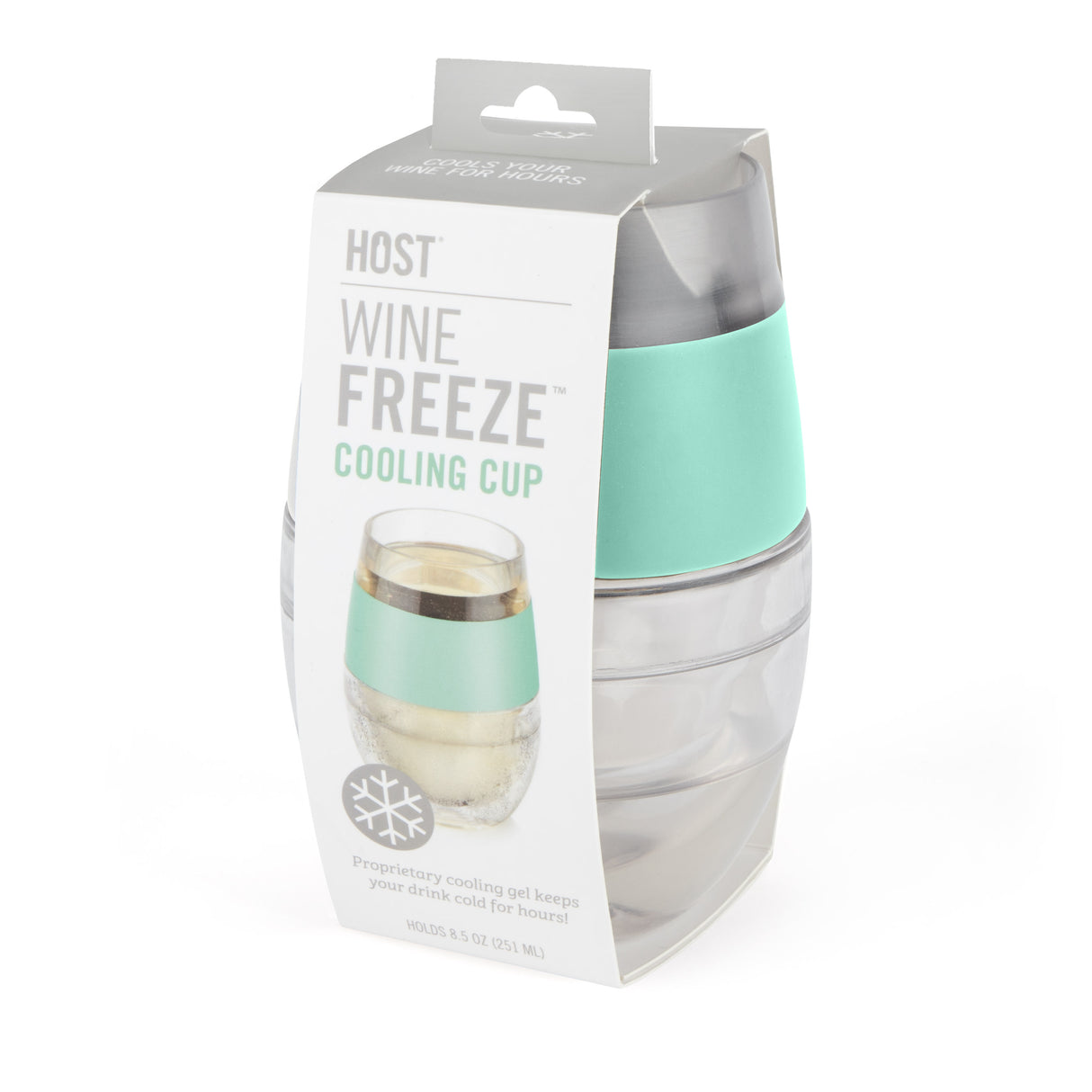 Wine FREEZE Cooling Cup in Mint