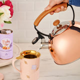Hadley Tea Kettle in Rose Gold