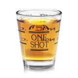 Bullseye 1.5 oz Measured Shot Glass