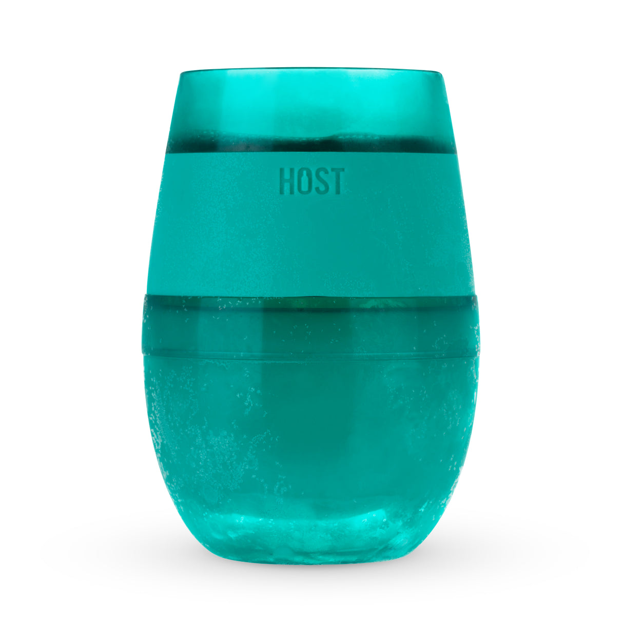 Wine FREEZE Cooling Cup in Tinted Green