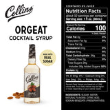 Orgeat Syrup, 32 oz