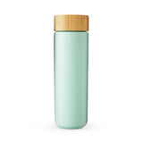 Tatyana Ceramic Travel Infuser Mug in Turquoise