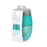 Wine FREEZE Cooling Cup in Tinted Green