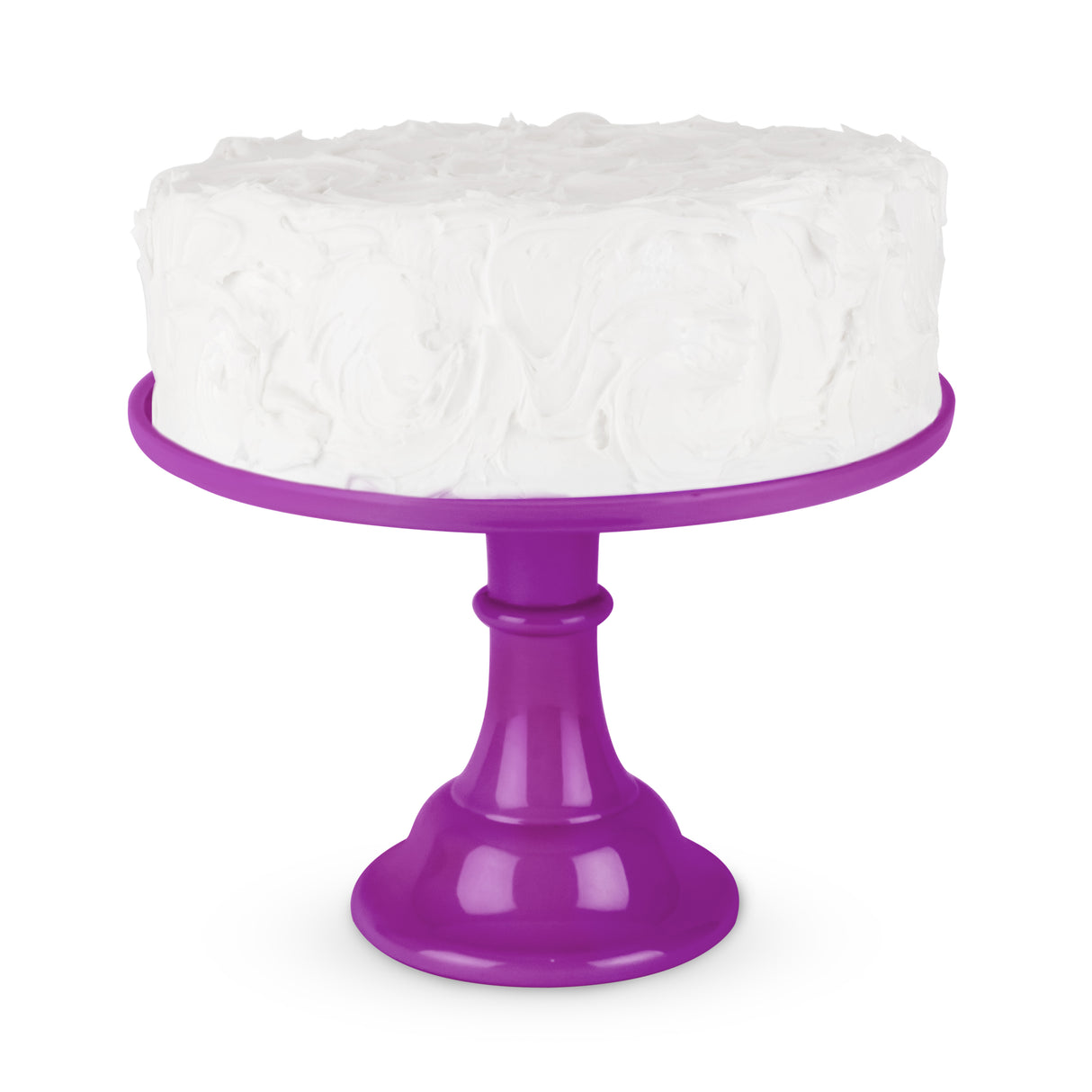 Melamine Cake Stand in Fuchsia