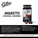 Stemless Amaretto Cherries, 13.4 oz