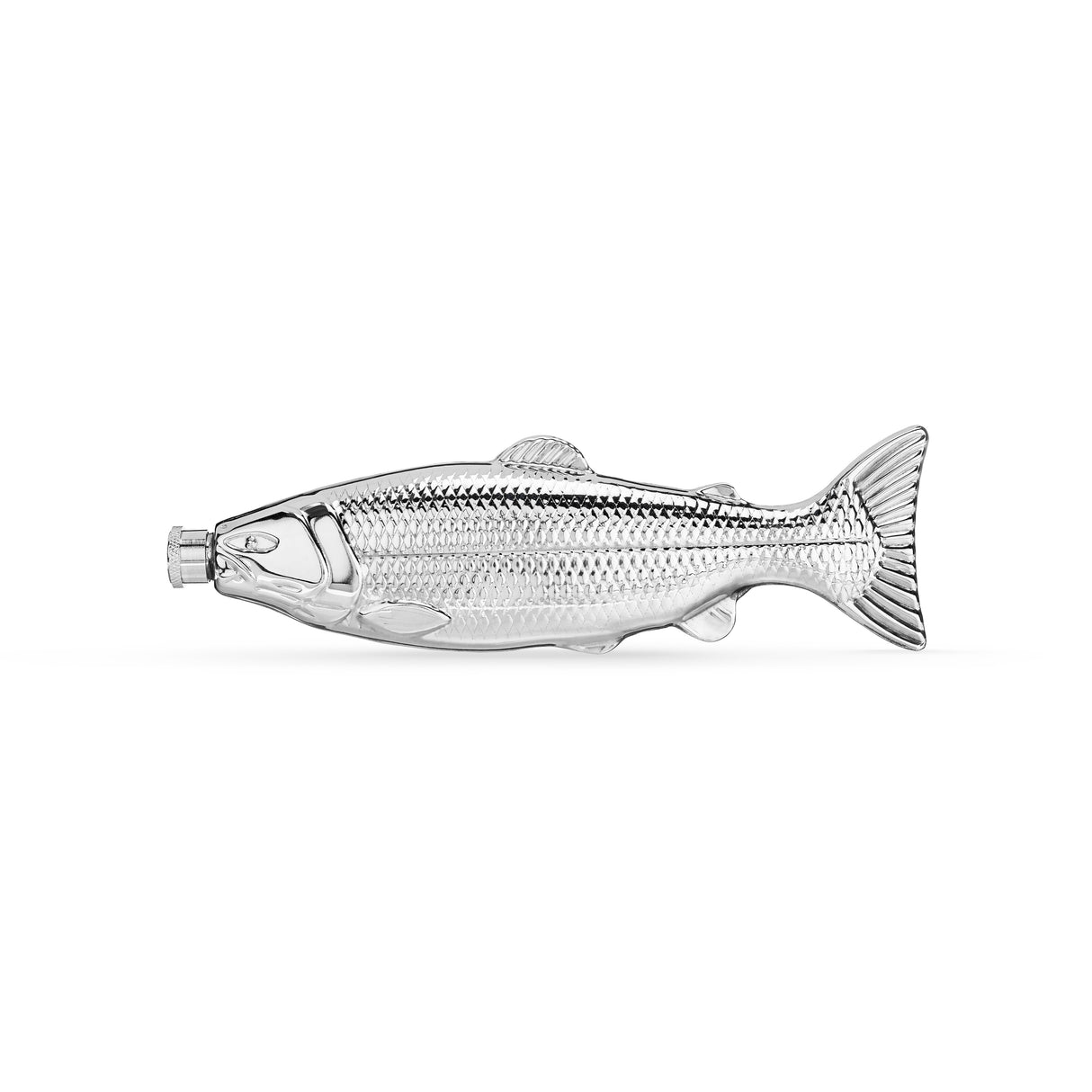 Trout 4 oz Stainless Steel Flask