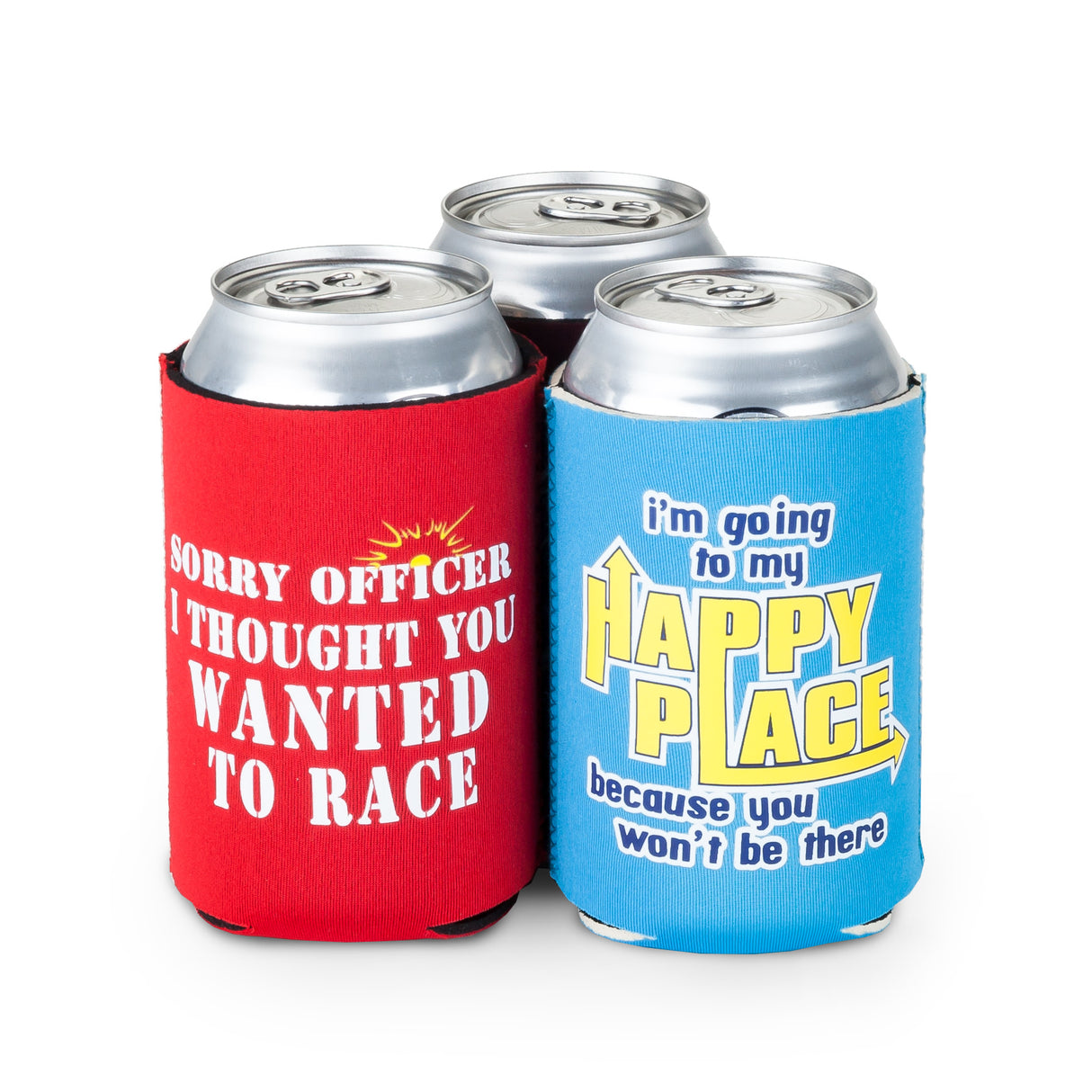 Fun Remarks Can-Tastic Can Holders In Assorted Styles, CDU 36ct