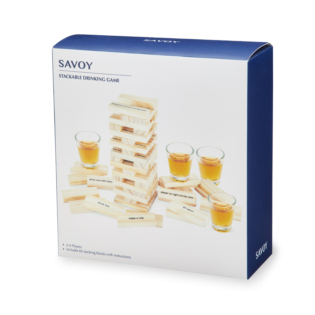 Savoy Stackable Drinking Game