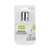 Rogue 6 oz Plastic Flask in White