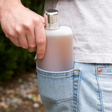 Rogue 16 oz Plastic Flask in White