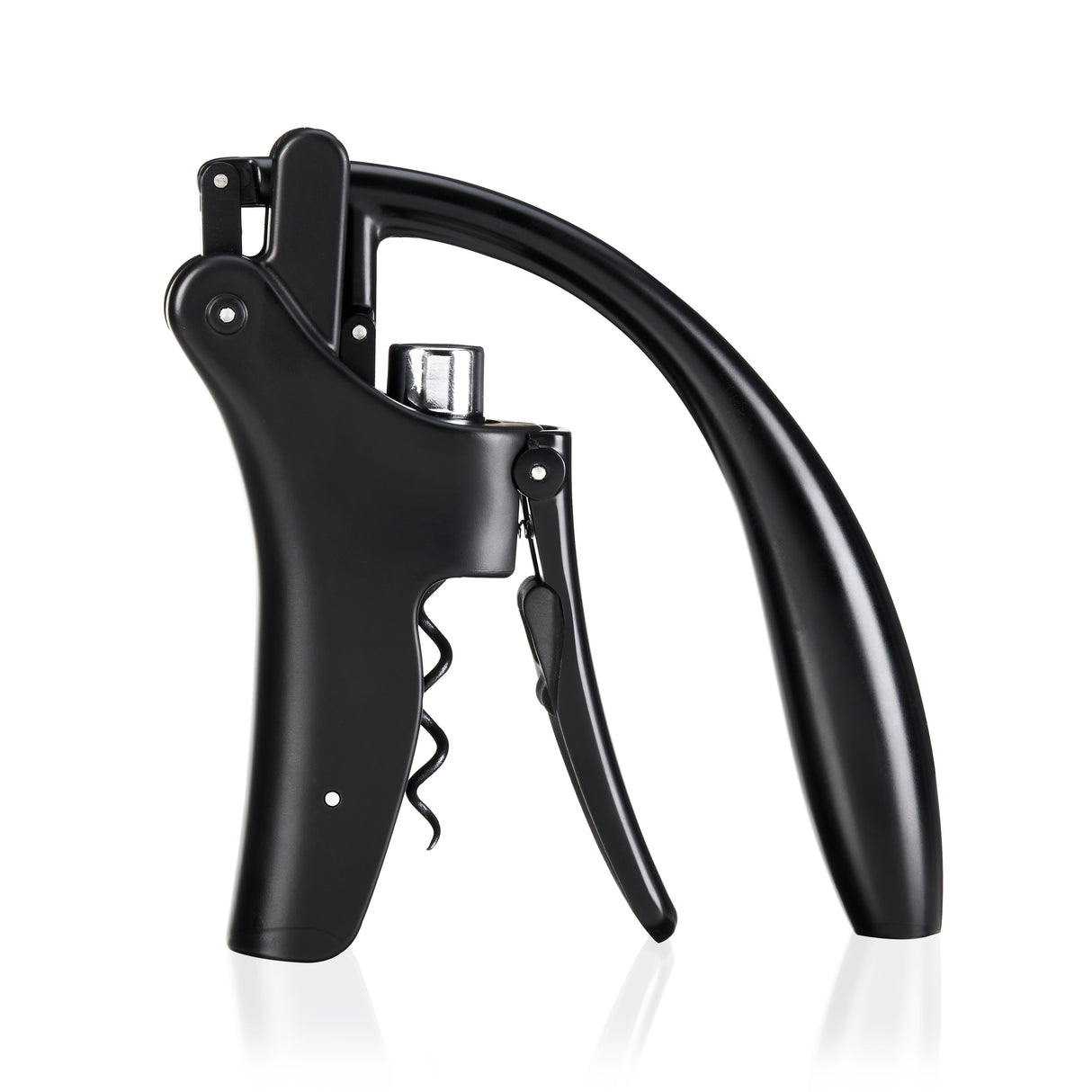 Lever Corkscrew in Black