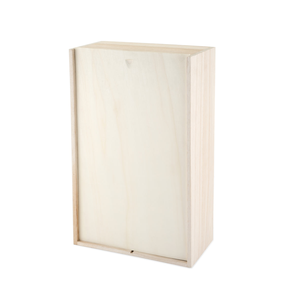 Two Bottle Paulownia Wood Wine Box