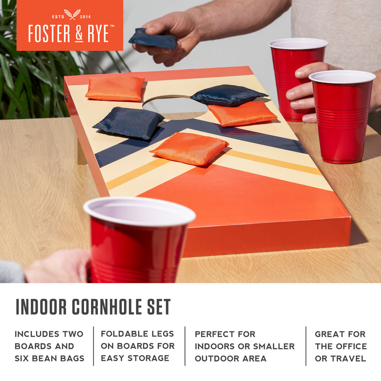 Indoor Cornhole Set