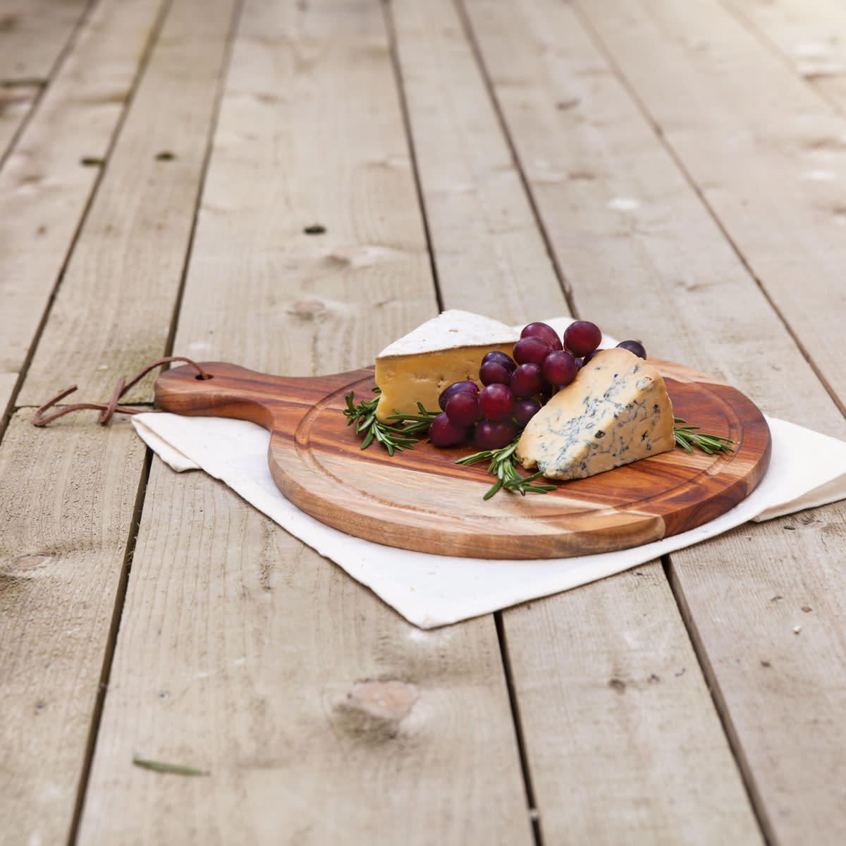 Acacia Wood Artisan Cheese Paddle