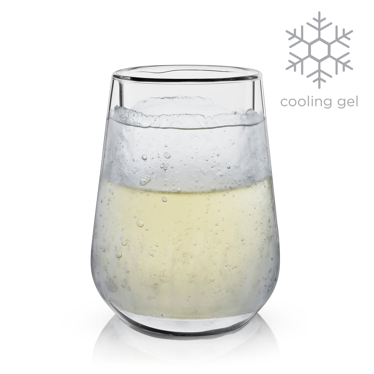 Glacier Double Walled Chilling Wine Glass