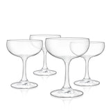 Coupe 7 oz Cocktail Glasses, Set of 4