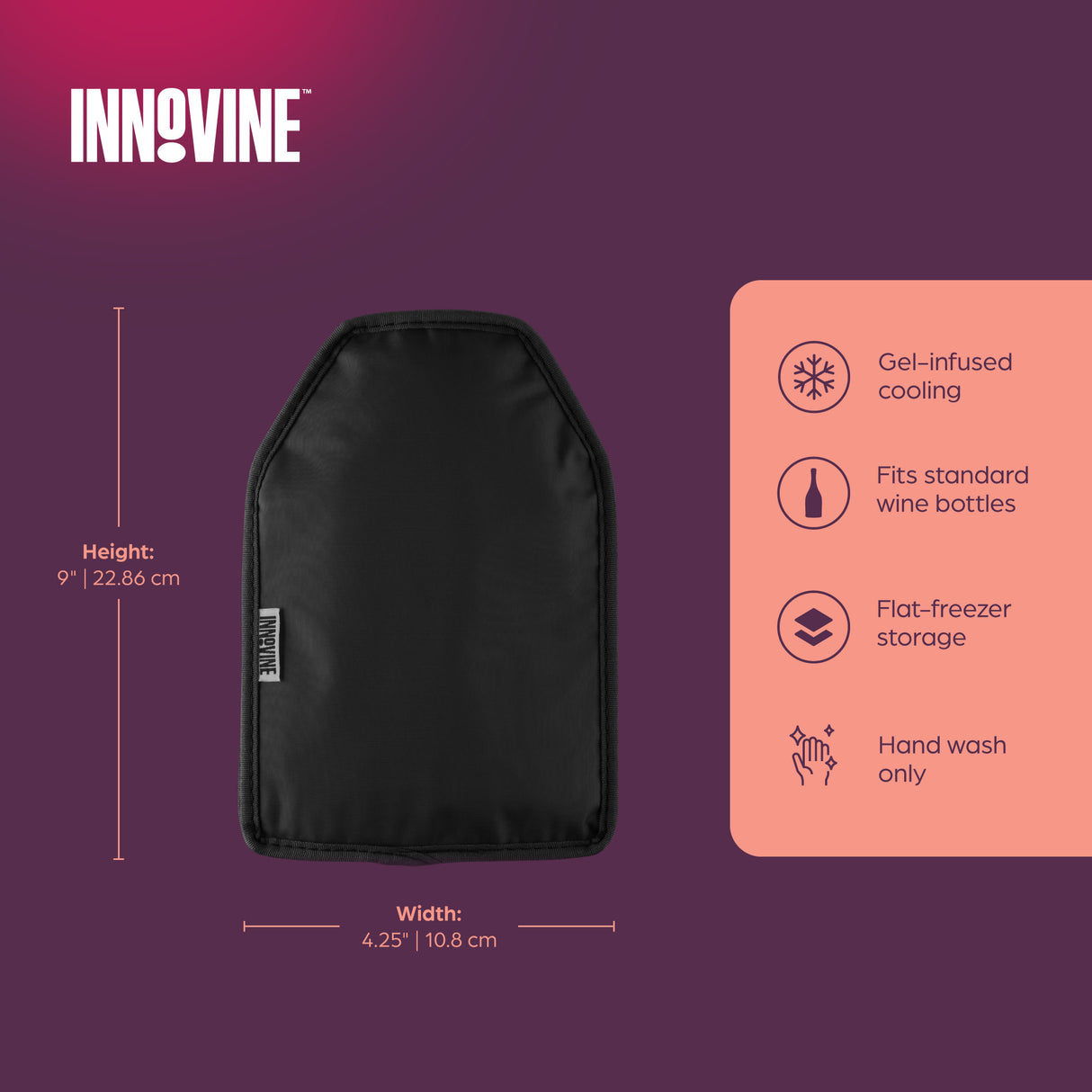 Freeze Gel Bottle Sleeve in Graphite