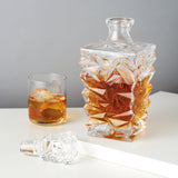 Prism Crystal Whiskey Decanter