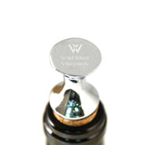 Monarch Chrome & Cork Bottle Stopper