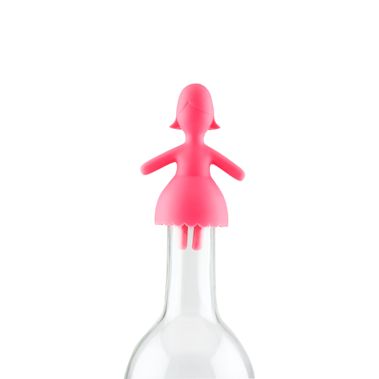 TrueZoo Betty Silicone Bottle Stopper, CDU 10ct