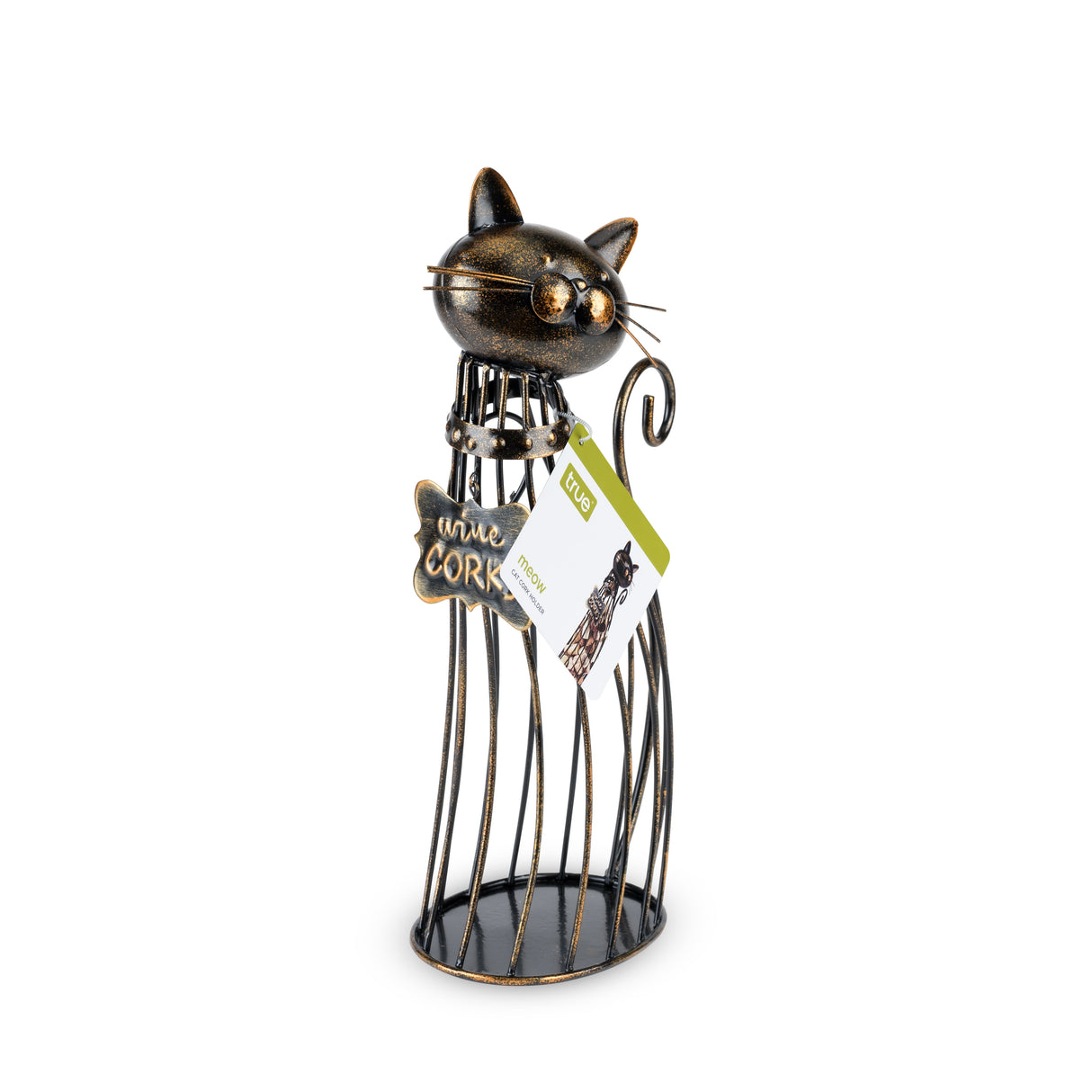 Meow Cat Cork Holder Display