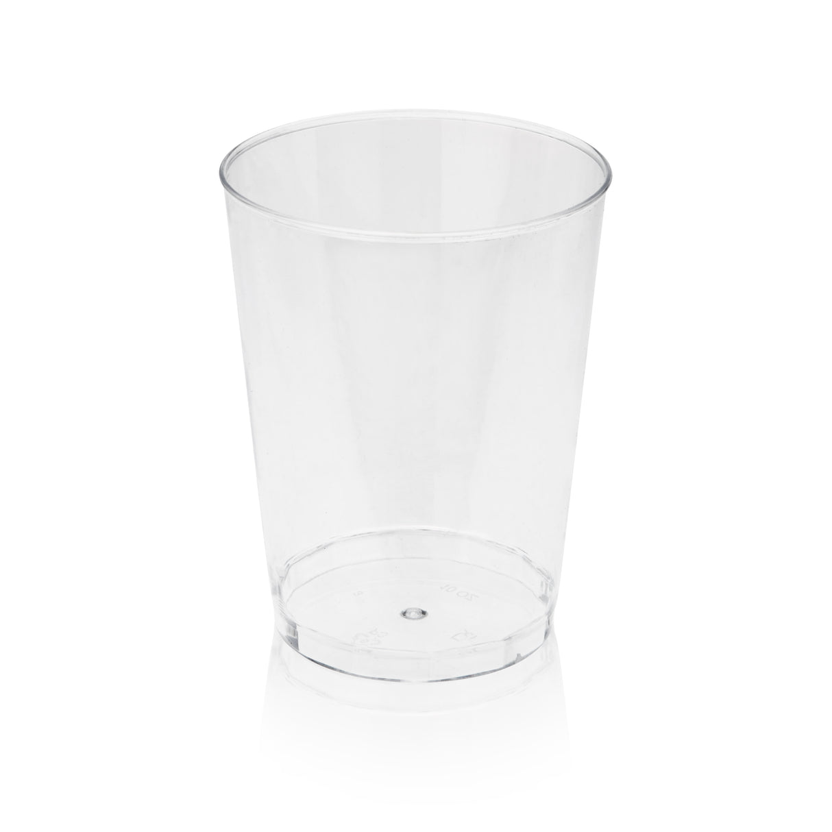 Party 10oz Clear Plastic Tumblers, 50ct