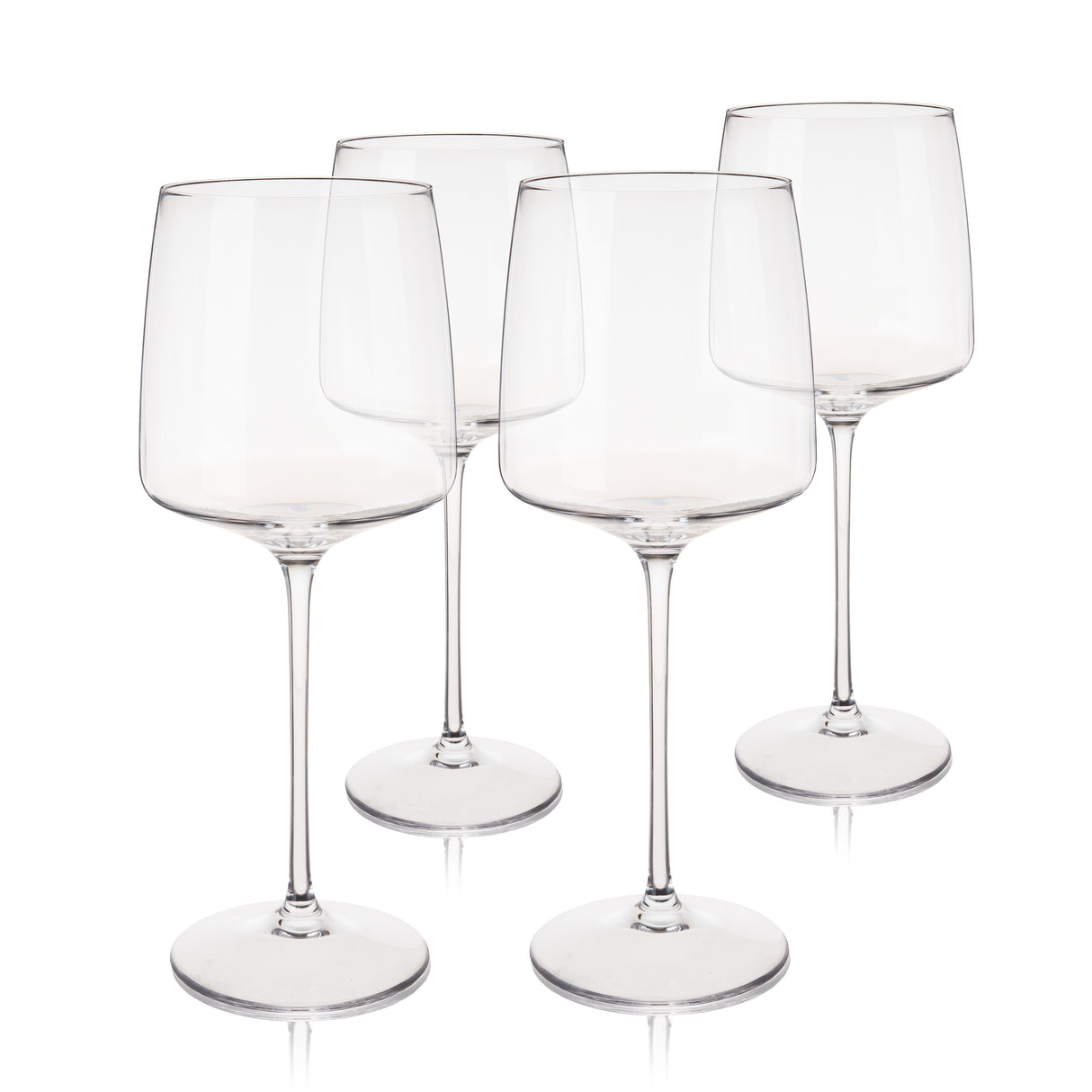 Reserve Julien Crystal Bordeaux Glasses, Set of 4