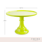 Melamine Cake Stand in Green