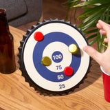 Bullseye Bottle Cap Game