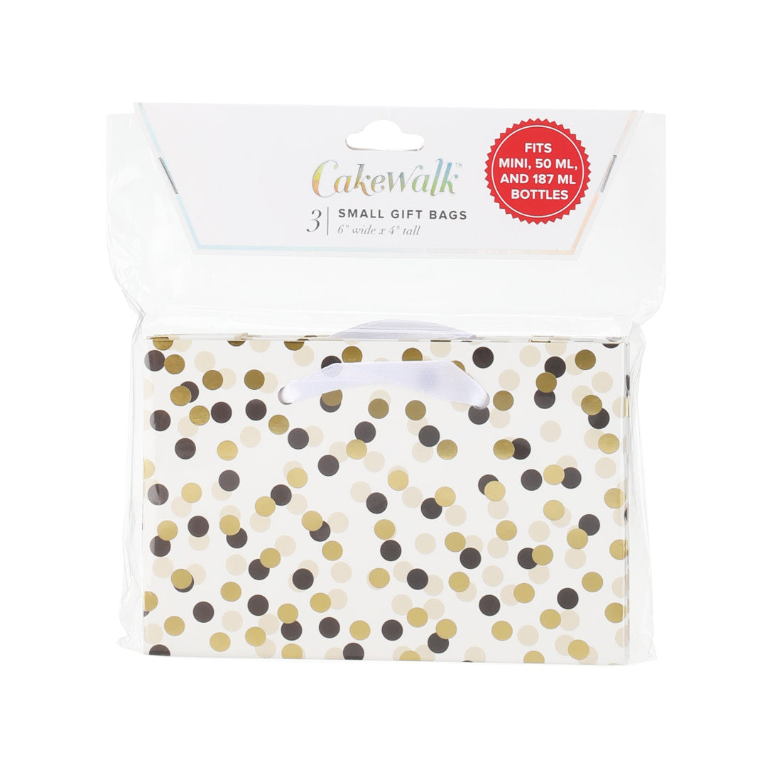 Tuxedo Dot Small Gift Bag, Set of 3