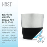 Stainless Steel Whiskey FREEZE Pro Cooling Cup