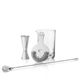 Harrison 4-Piece Barware Set in Stainless Steel, Set of 4