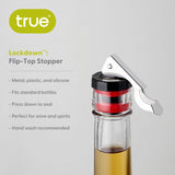 Lockdown Flip-Top Bottle Stopper