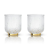 Deco Gatsby Tumblers, Set of 2