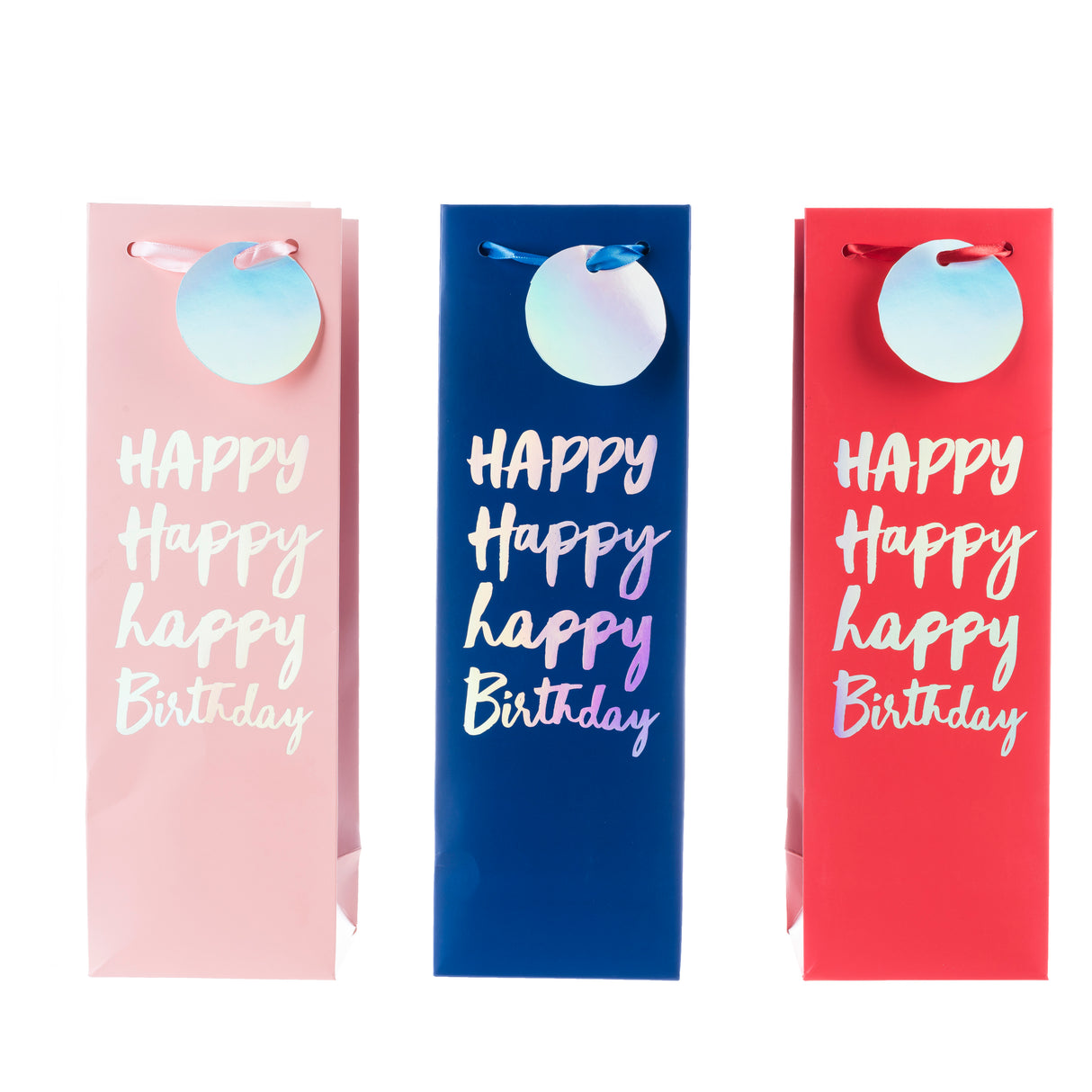 Very Happy Birthday Single Bottle Wine Bag