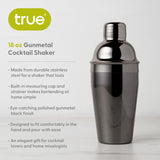 Gunmetal Cocktail Shaker