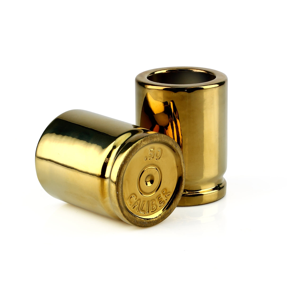 .50 Caliber 2 oz Shot Glasses, Set of 2