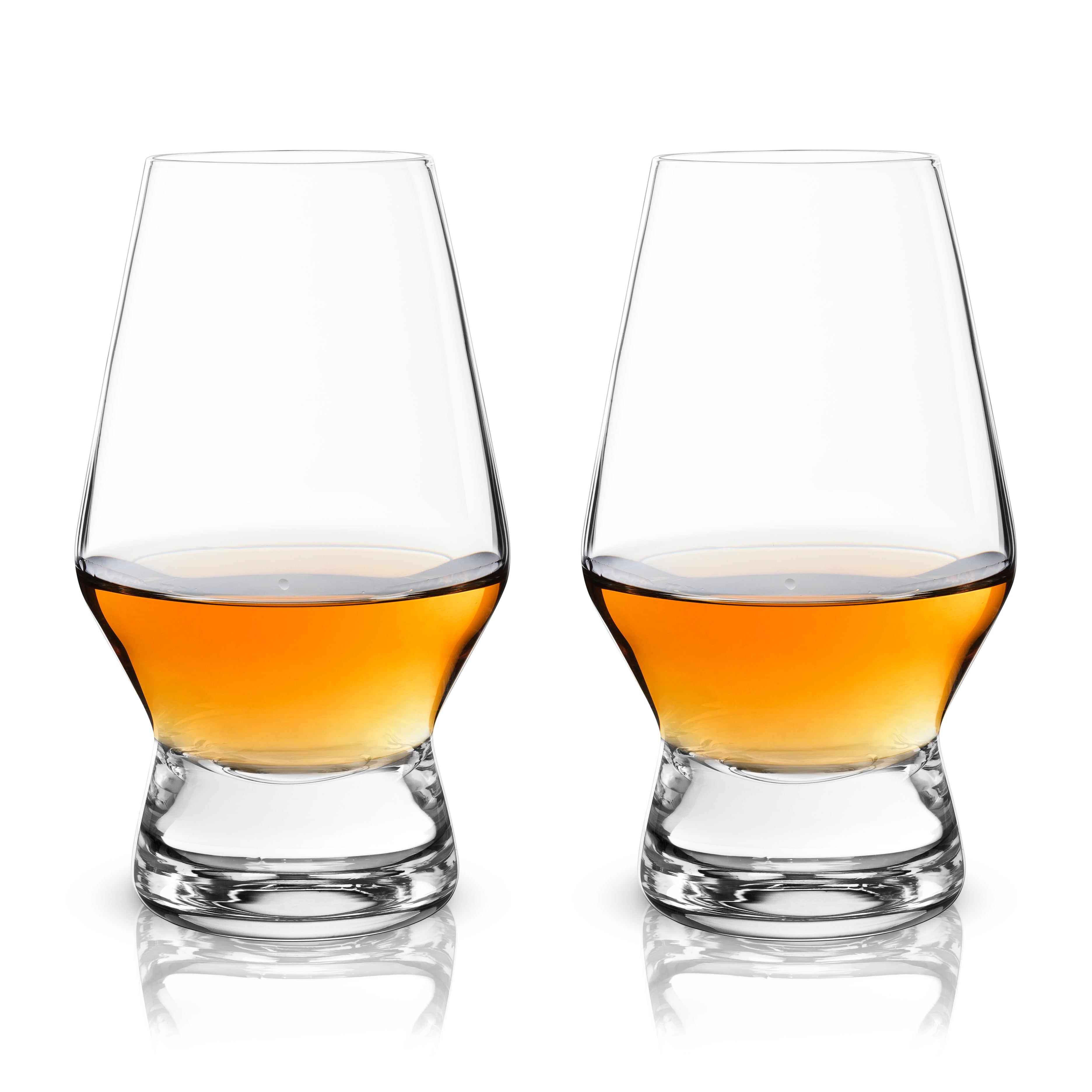 Raye Heavy Base Crystal Whiskey Tasting Glasses Set of 2 - Thumbnail 4