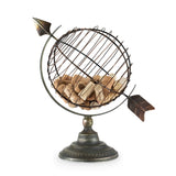 Old World Globe Cork Holder