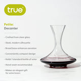 Petite 28 oz Small Wine Decanter