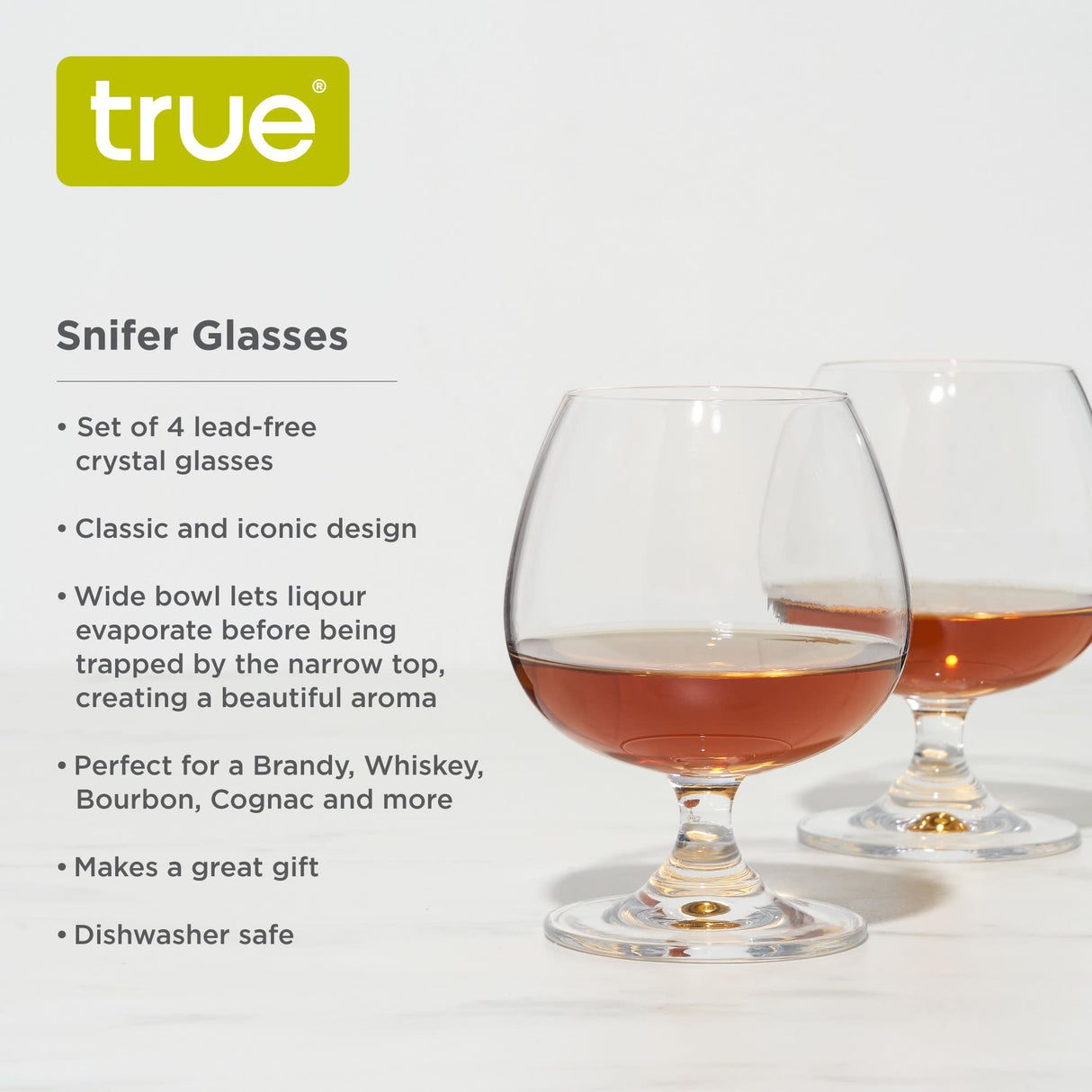 Snifter 14 oz Tasting Glasses, Set of 4